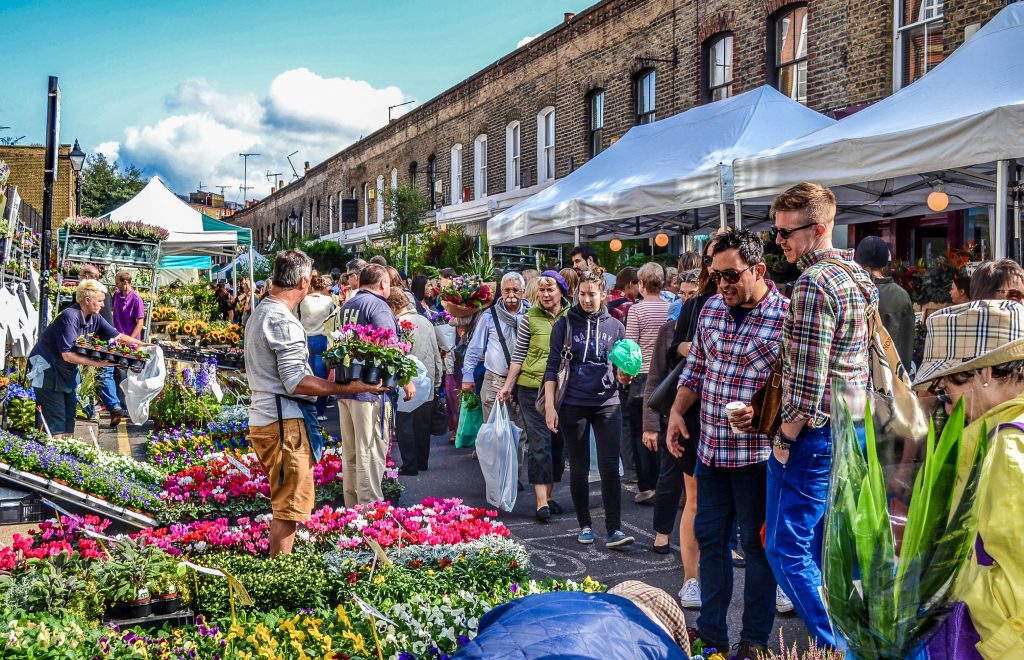 Columbia Road Flower Market